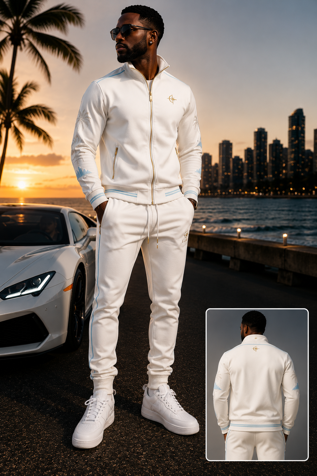 HONOLULU MEETS DETROIT™  Island Grit Tracksuit
